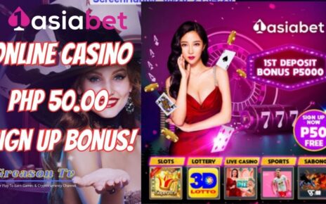 1AsiaBet |  Legit Online Casino | Php 50 Sign Up Bonus