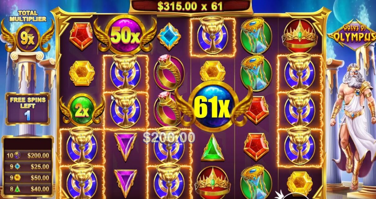 50X MULTIPLIER GATES OF OLYMPUS – HIT CUPS – BONUS BUY ONLINE CASINO ONLINE SLOT