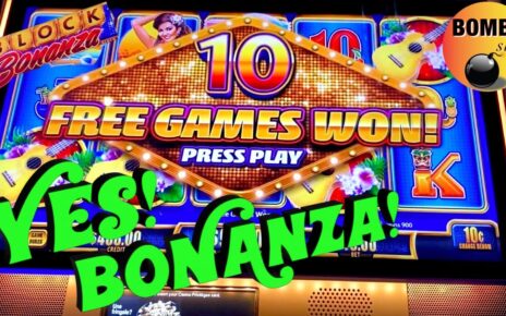 A BONANZA INDEED!! ?  BET BONUS! #casino #slotmachine