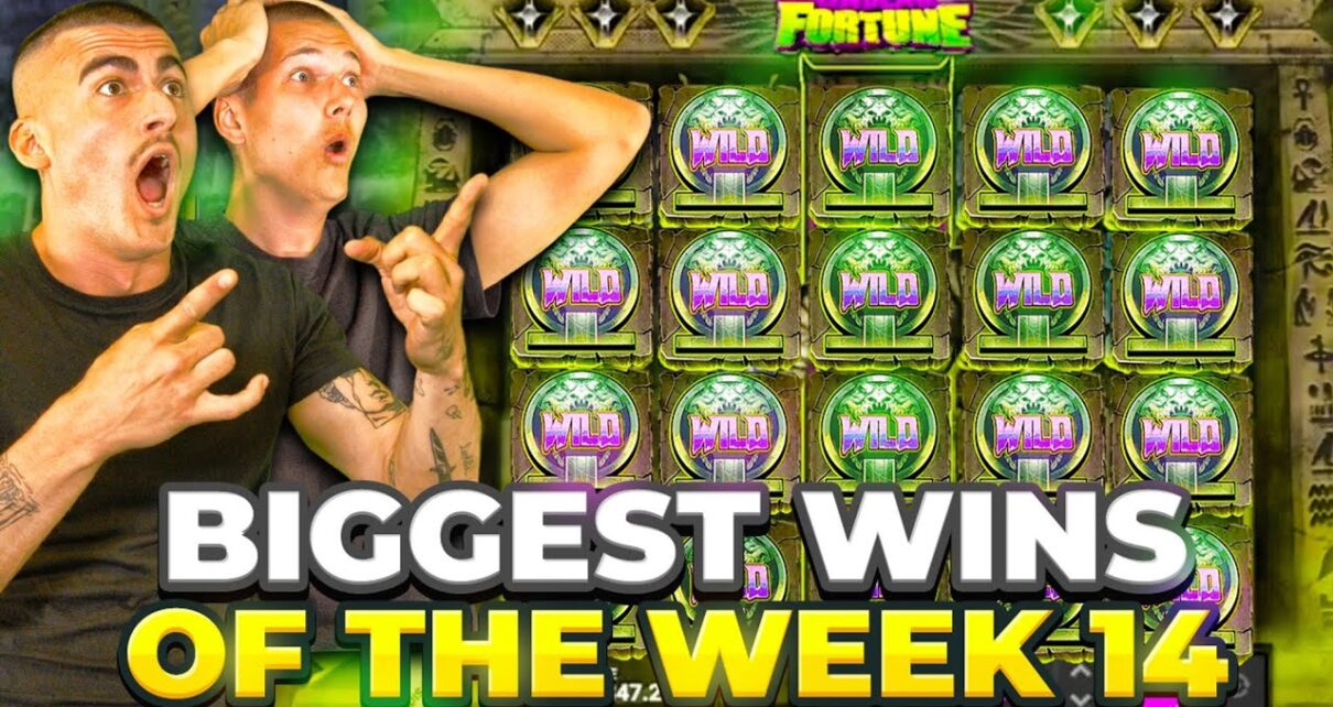 A WEEK OF RECORDS ON ONLINE SLOTS || Biggest Wins of The Week 14