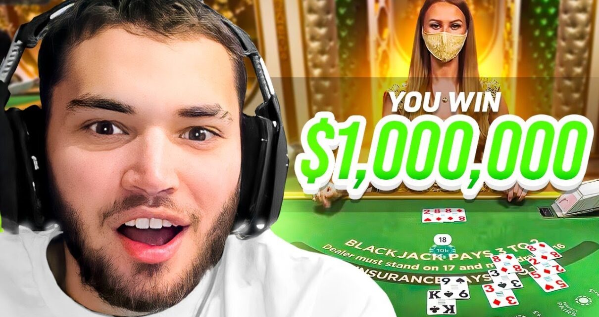 Adin WON ,000,000 Gambling LIVE on Stream!