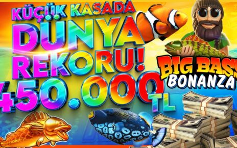 BİG BASS BONANZA | KÜÇÜK KASA KATLAMADA DÜNYA REKORU KIRDIK #slot #slotoyunları #casino