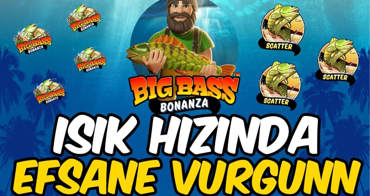 BİG BASS BONANZA |? KÜÇÜK KASAYLA DEVASA VURGUN?ıç