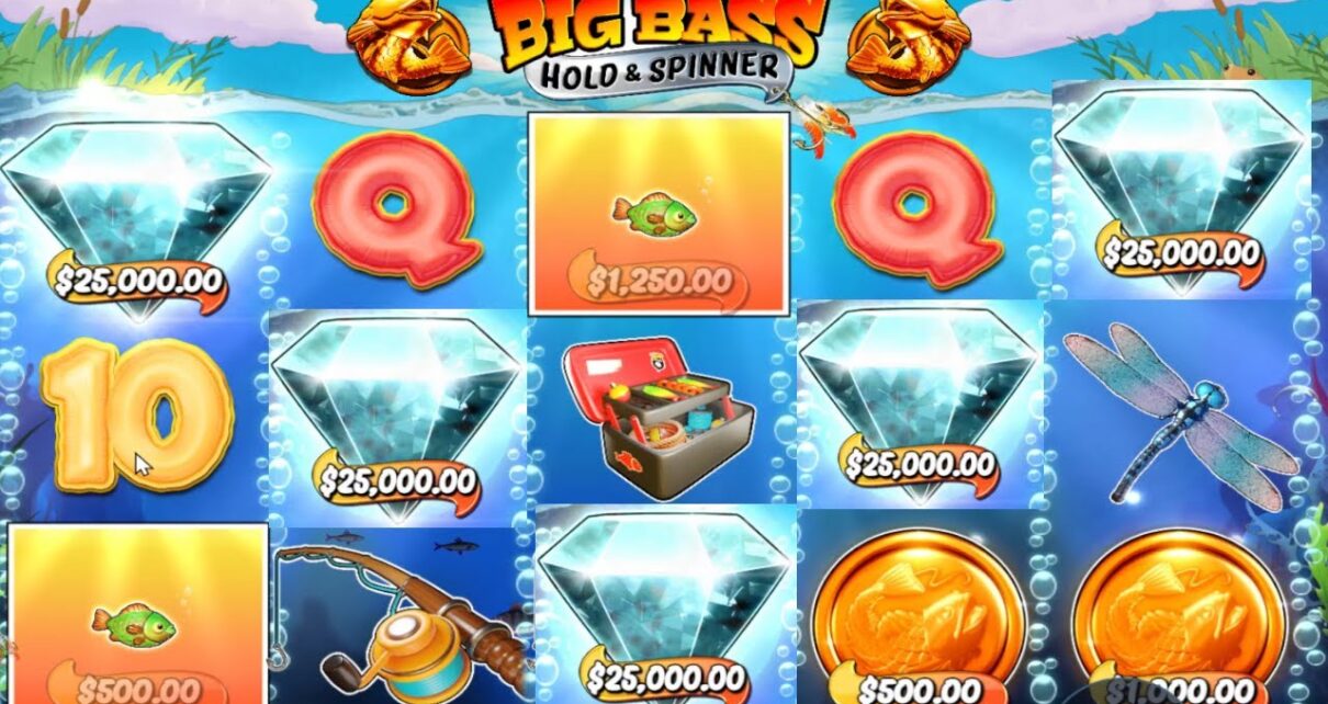 BIG BASS HOLD AND SPINNER – BIG SCATTER 4 TIMES – BONUS BUY ONLINE CASINO | EPIC WIN