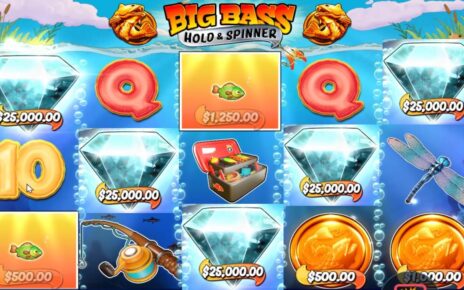 BIG BASS HOLD AND SPINNER – BIG SCATTER 4 TIMES – BONUS BUY ONLINE CASINO | EPIC WIN