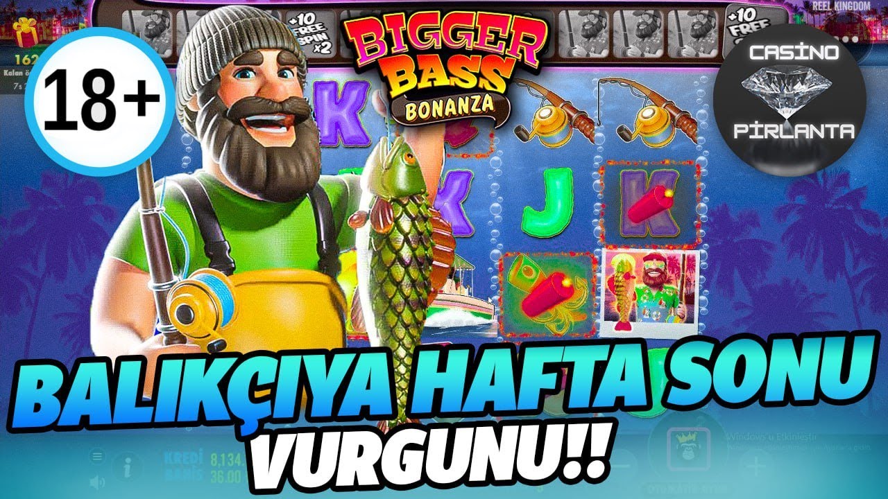 BİGGER BASS BONANZA Büyük Kasa İle Garanti Kazanç #casino #slotoyunları #biggerbassbonanza