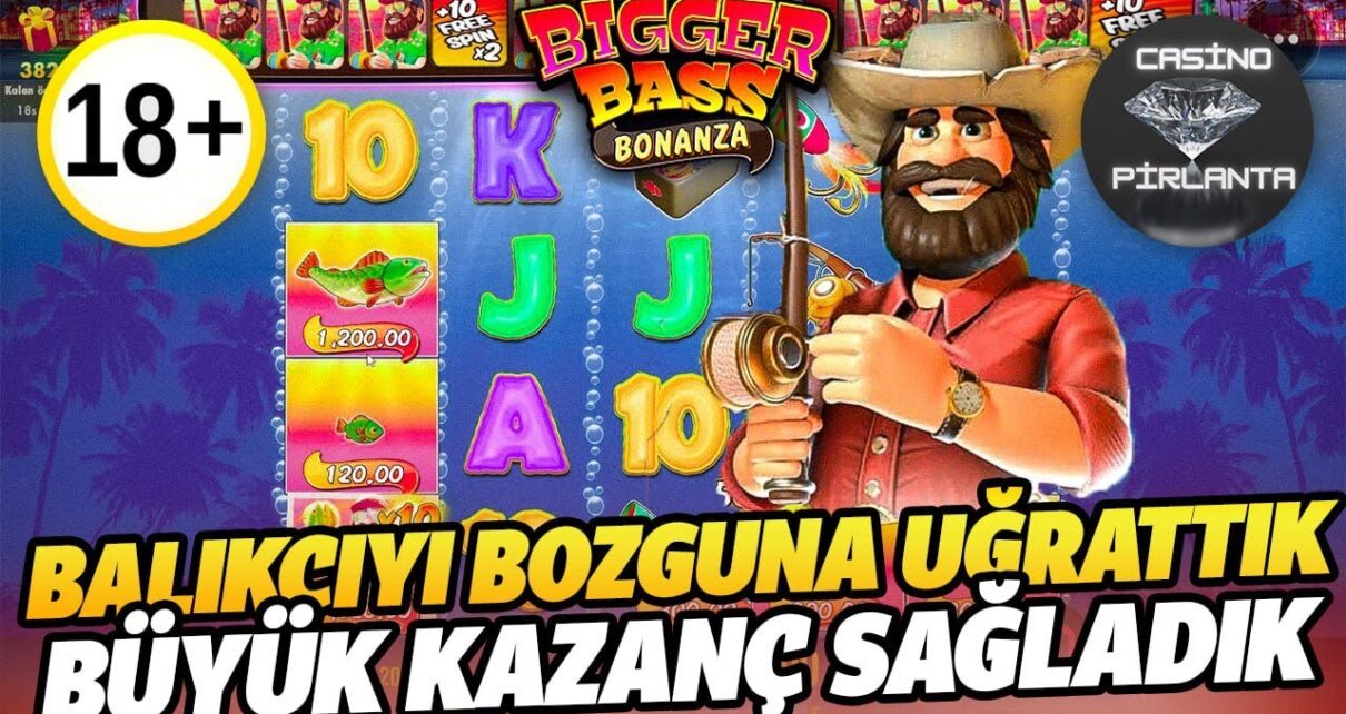 BİGGER BASS BONANZA Büyük Kasa İle Rekor Ödeme Aldıkı