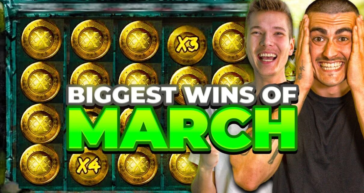 BIGGEST WINS OF MARCH (2023) – INSANE Online SLOT Compilation