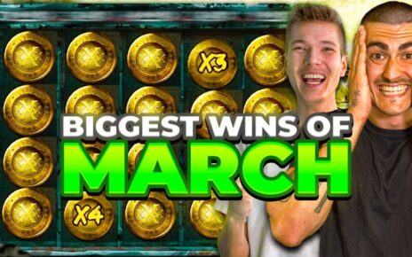 BIGGEST WINS OF MARCH (2023) – INSANE Online SLOT Compilation