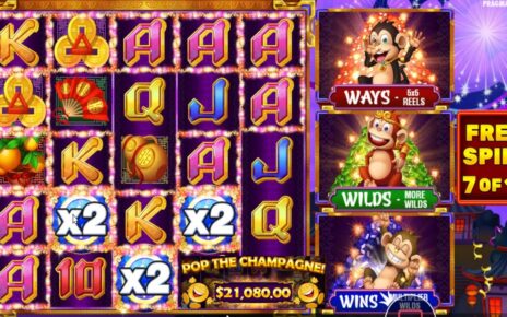 BRAND NEW 3 Dancing Monkeys – BONUS BUY ONLINE CASINO – ONLINE SLOT – NICE WIN