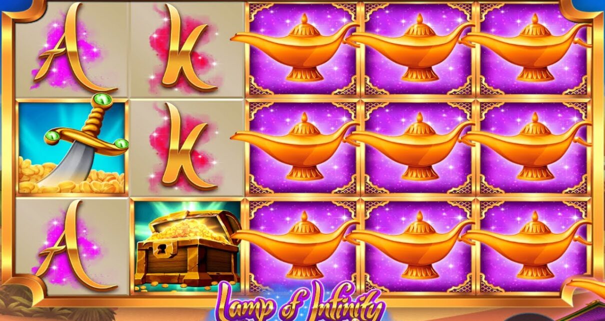 BRAND NEW Lamp Of Infinity – ONLINE SLOT – BONUS BUY ONLINE CASINO – BIG WIN WITH 6X MULTIPLIER