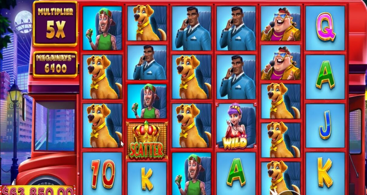 BRAND NEW Wild Celebrity Bus Megaways – BONUS BUY ONLINE CASINO – NEW ONLINE SLOT – BIG WIN