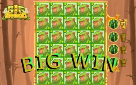 Big win in big bamboo. Online casino 2023