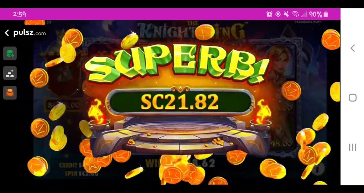 Big wins on Pulsz! Online casino playing with existent money. Just bonuses. ??