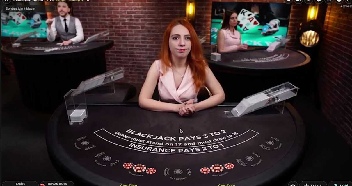 BlackJack Prive VIP Masada Kurpiyer ile 1 v 1 Mücadele #blackjack #canlıcasino