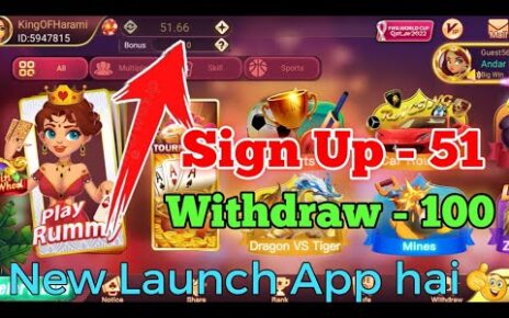 Bonus ₹52 || Rummy New App Sign Up Bonus 52 || Online Casino Site With Bonus || Rummy Games