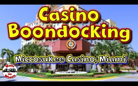⛺ Boondocking at a Casino // Miccosukee Indian Tribe Miami, FL
