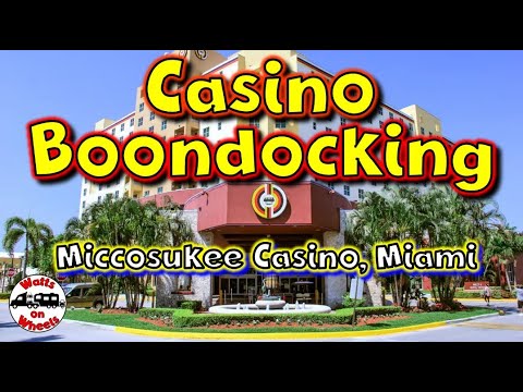 ⛺ Boondocking at a Casino // Miccosukee Indian Tribe Miami, FL