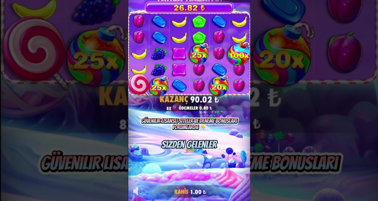 Böyle Bir Kombo Görmüş Olma Şansınız Yok – Sweet Bonanza Rekor Kazanç –