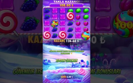 Bu Kombo Piyasayı Alt Üst Edecek – Sweet Bonanza Rekor Kazanç – #casino #slot #shorts