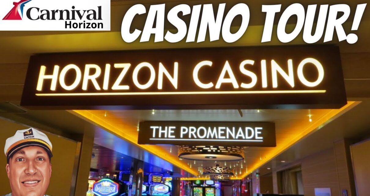 CASINO TOUR – Carnival Horizon Vlog Series – September 2022