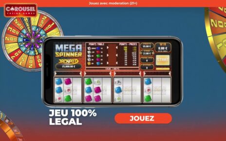 Carousel Casino Games – Mega Spinner FR (15sec)