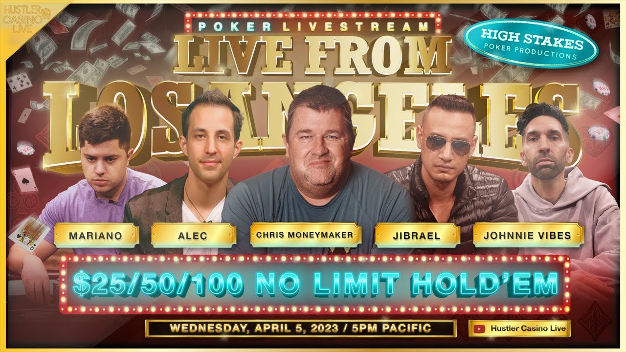 Chris Moneymaker Plays $25/50/100 w/ Mariano, Johnnie Vibes, Rob Kuhn, Alec Torelli & Jibrael