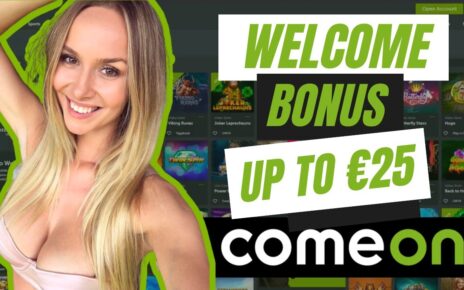 Come On Online Casino Welcome Bonus | Claim It at nowadays