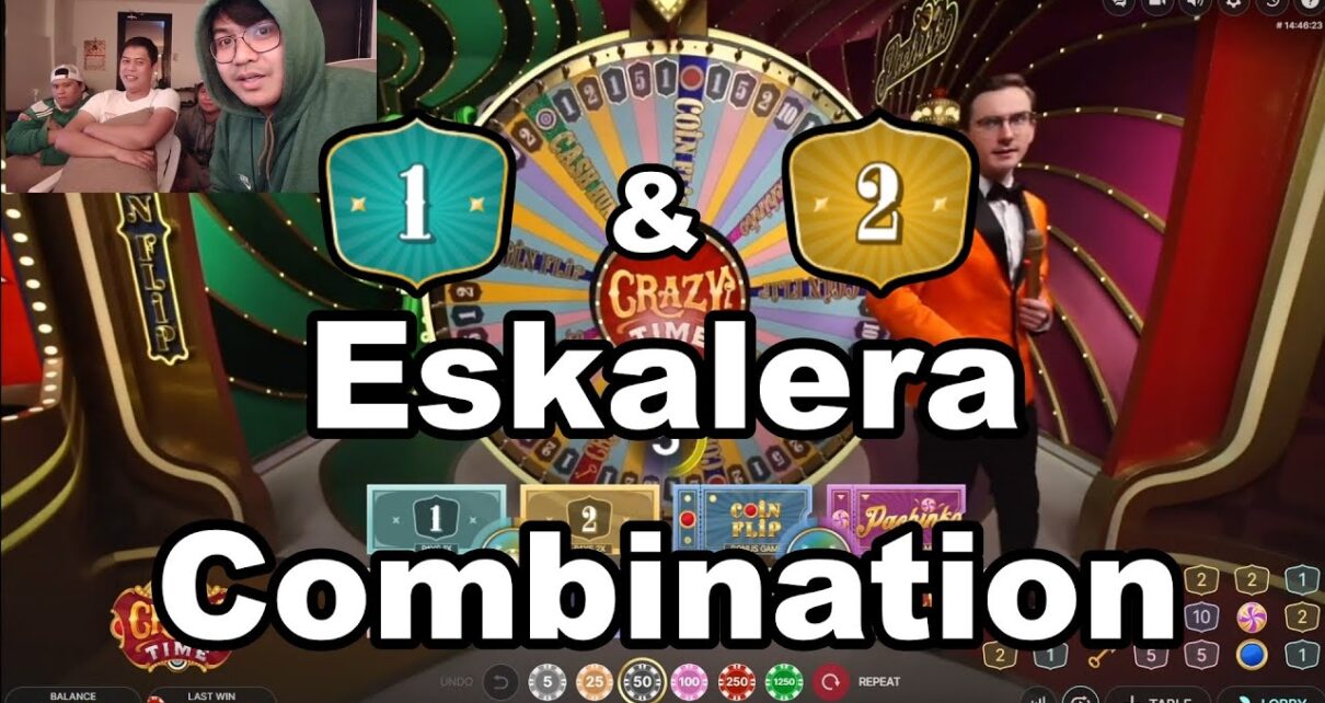 Crazy time – 1 and 2 Combination!
