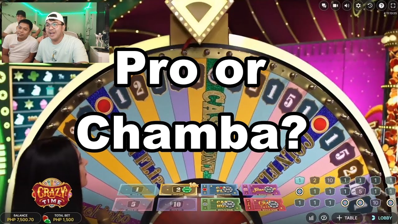 Crazy time - Pro o Chamba? #crazytime #onlinecasino #gcash #giveaway #evolution #bigwin