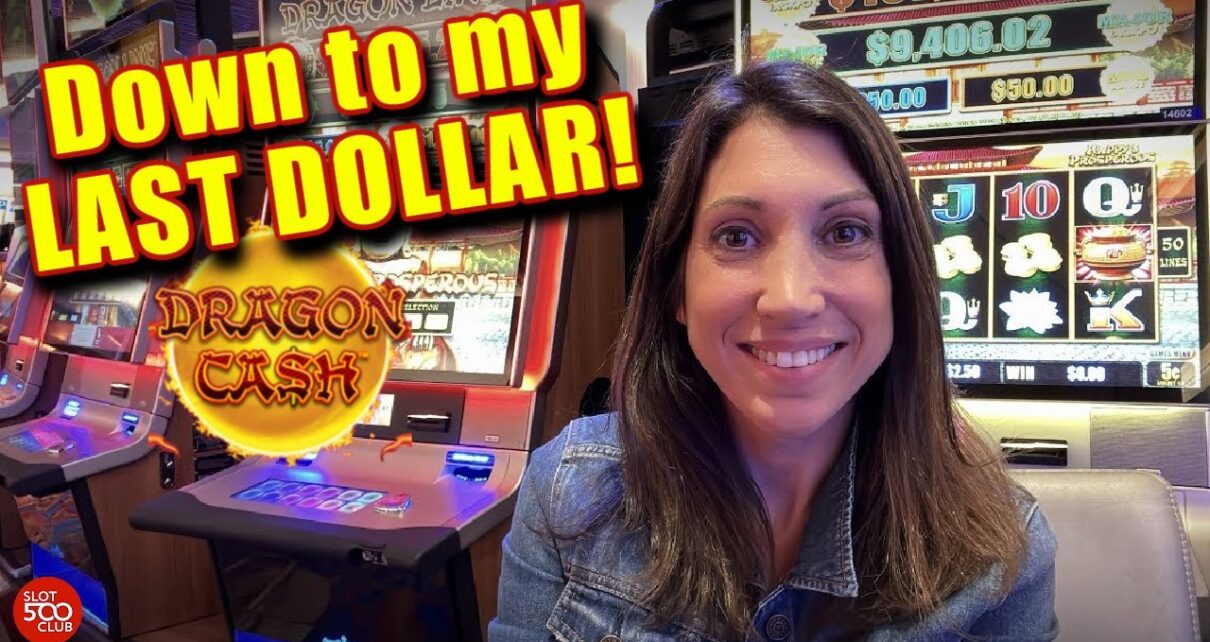 Down to My LAST DOLLAR! ? Lightning Link and Dragon Link slot machines