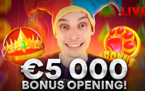 €5000 BONUS OPENING ? CASINO STREAM with mrBigSpin