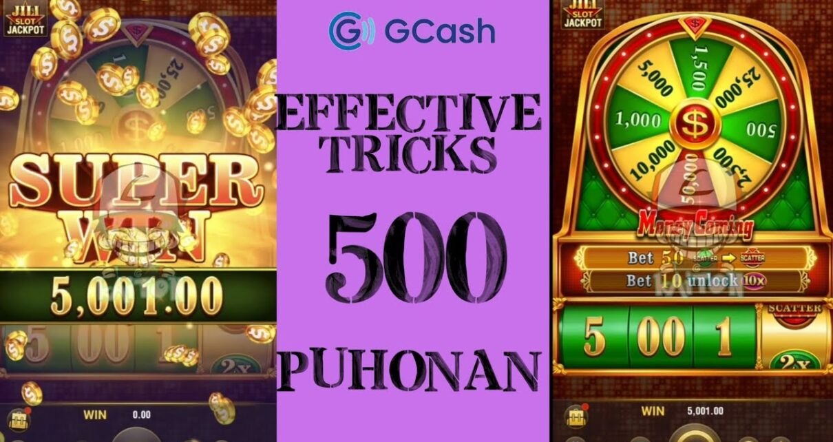 EFFECTIVE TRICKS 500 PESOS || KAY MONEY COMING#moneycoming #jiligames #slotonline #casinoonline