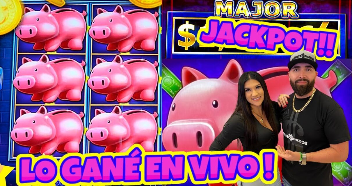 ?EN VIVO MAJOR JACKPOT EN PIGGY BANK ! #hardrockholly #majorjackpot #casino