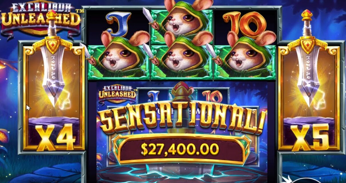 EXCALIBUR UNLEASHED – BIG WIN – BRAND NEW GAME – BONUS BUY ONLINE CASINO