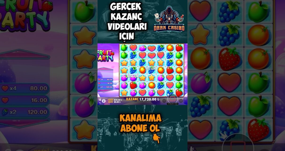 FRUİT PARTY ? GÜZEL ÇARPANLAR GÜZEL ÖDEME! ?ı