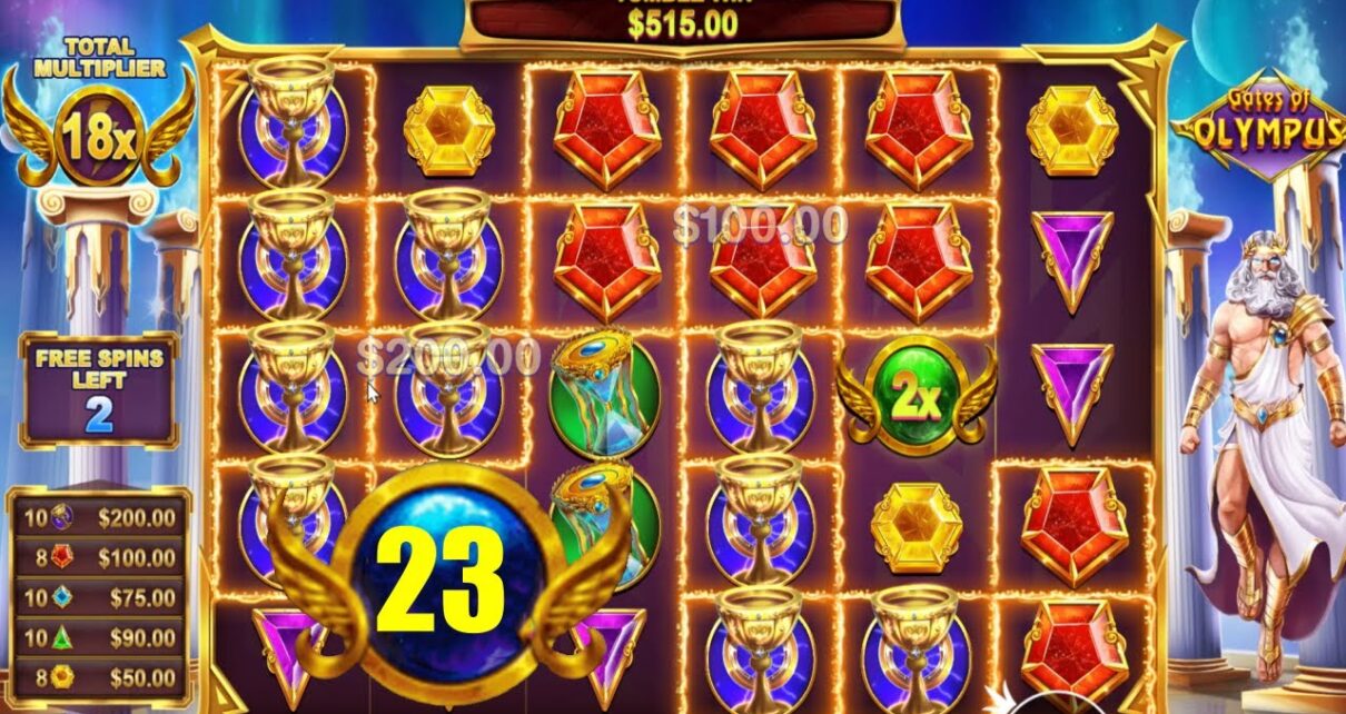 GATES OF OLYMPUS BONUS BUY ONLINE CASINO – BIG TUMBLEWIN WITH 23X MULTIPLIER