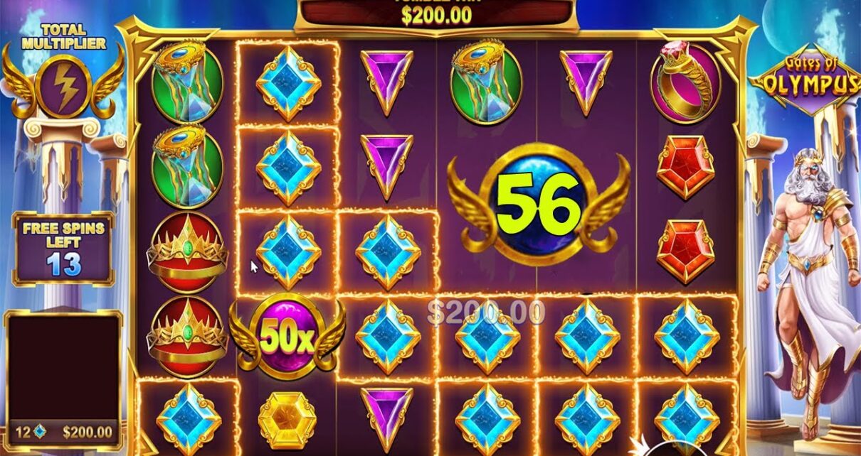 GATES OF OLYMPUS? HIT 56X MULTIPLIER – BIG WIN CASINO – BONUS BUY SLOT ONLINE GAME