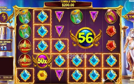 GATES OF OLYMPUS? HIT 56X MULTIPLIER – BIG WIN CASINO – BONUS BUY SLOT ONLINE GAME