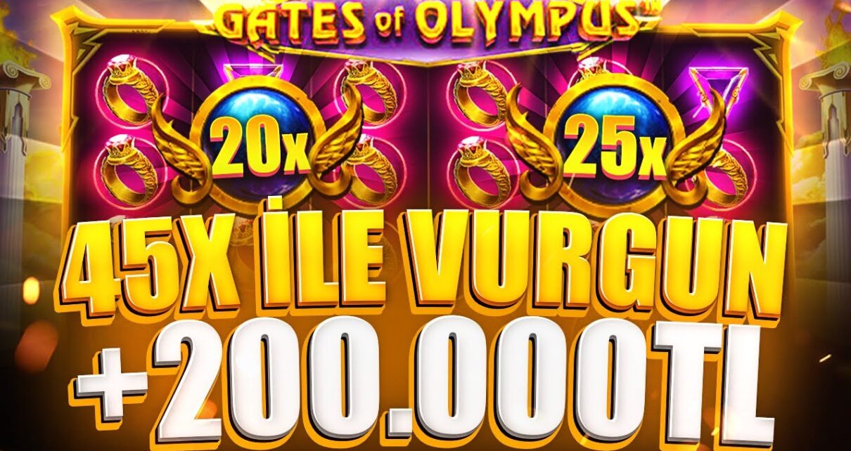 ⚡GATES OF OLYMPUS⚡45X İLE +200.000 TL VURGUN DEDE ÇILDIRDI⚡BIG WIN