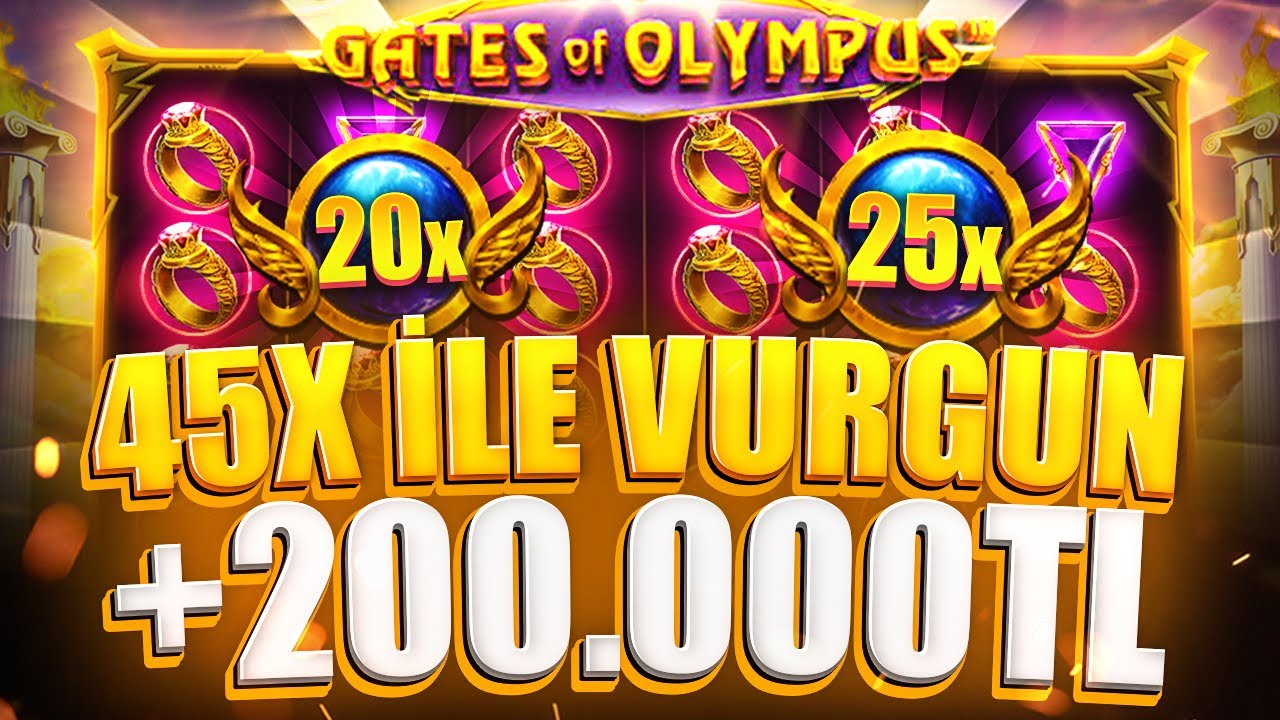 ⚡GATES OF OLYMPUS⚡45X İLE +200.000 TL VURGUN DEDE ÇILDIRDI⚡BIG WIN