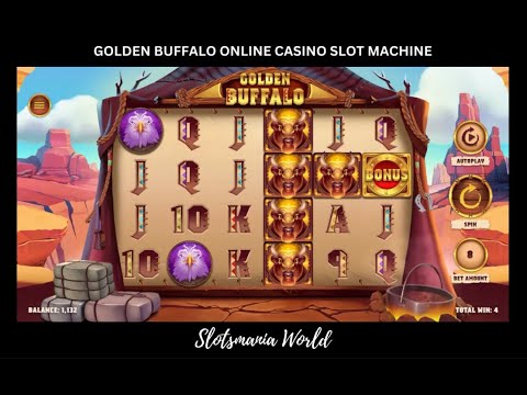 [GOLDEN BUFFALO ONLINE CASINO SLOT MACHINE] BIG WIN! $364 PLUS MULTIPLE WINS & BONUS SPINS! ?????