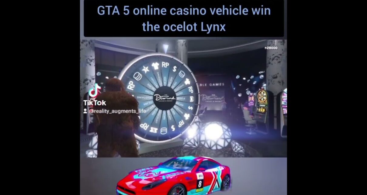 GTA 5 online casino vehicle in the ocelot lynx (1080p)