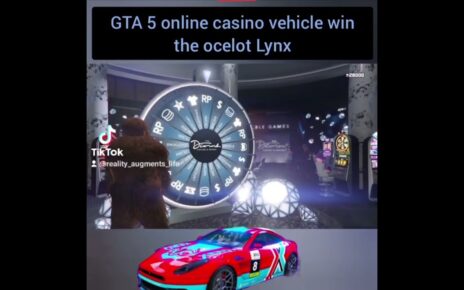 GTA 5 online casino vehicle in the ocelot lynx (1080p)