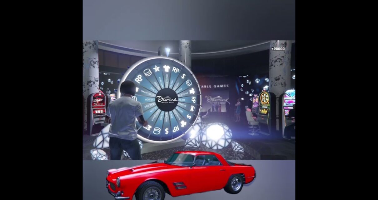 GTA 5 online casino vehicle win the lampadati Cosco