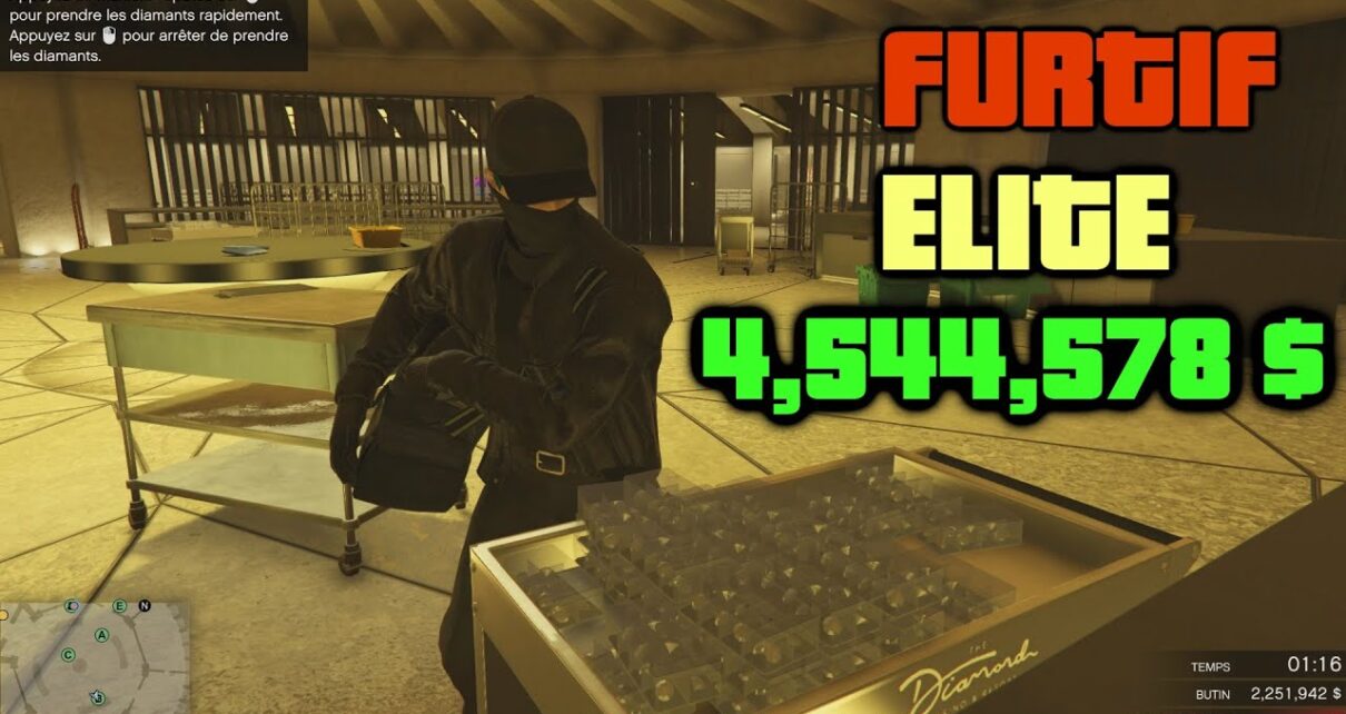GUIDE BRAQUAGE DES DIAMANTS DU CASINO EN FURTIF ELITE : 4,544,578 $ GUIDE BRAQUAGE DES DIAMANTS DU CASINO EN FURTIF ELITE : 4,544,578 $