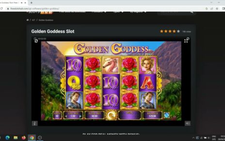 Golden Goddess Slot Machine in Online Casino