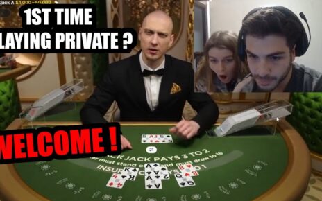 He Gets A BRUTAL Welcome To Online BlackJack !!