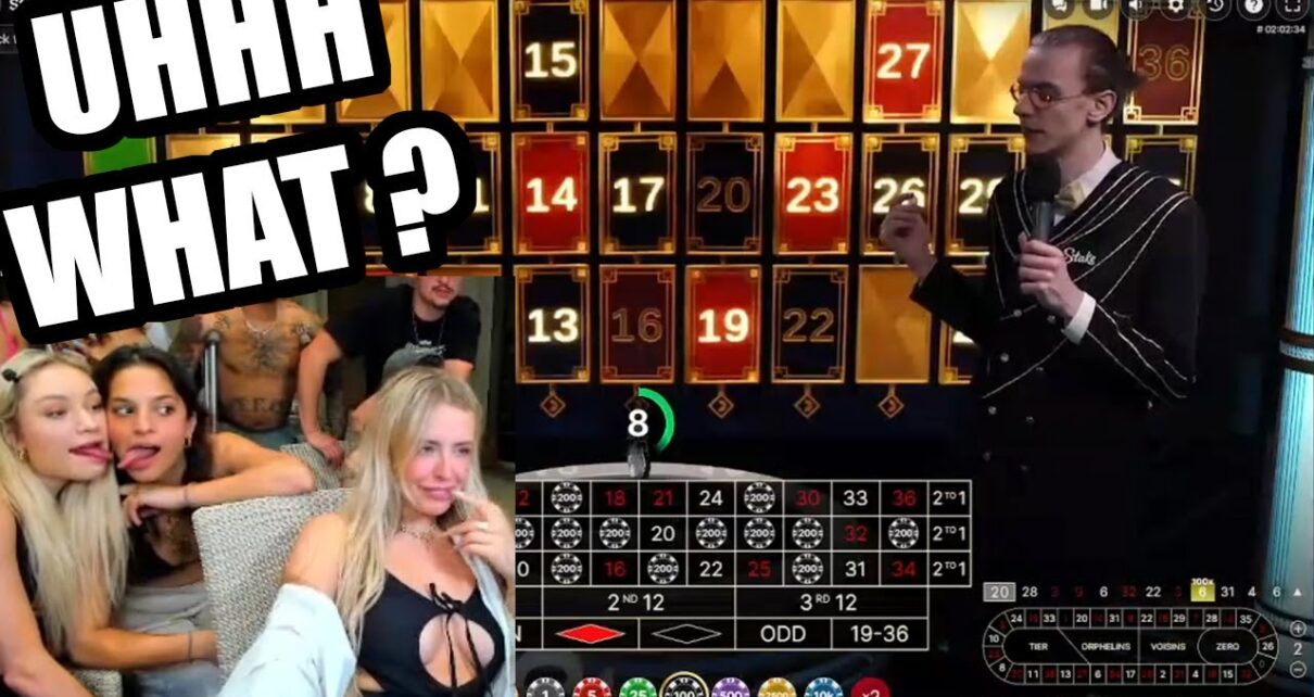 Hot Streak On Roulette..Gets A Little Wild !