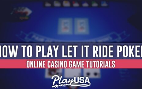 How to Play Let It Ride Poker | Online Casino Game Tutorials